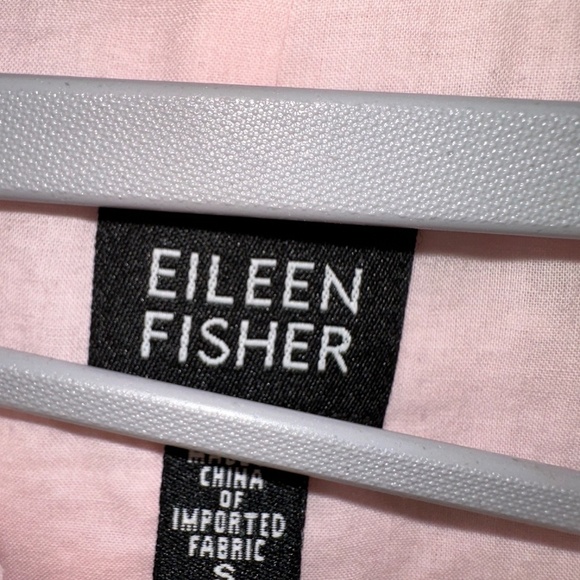 Eileen Fisher Pink high neck zip up jacket, Small JN32 - Picture 6 of 7